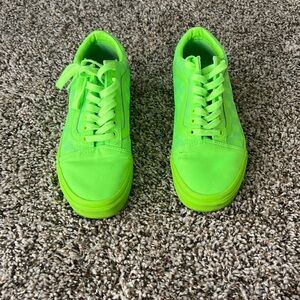 Neon Green Vans